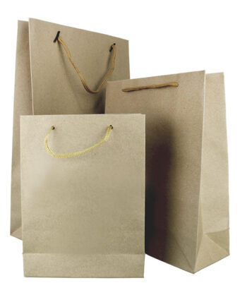 Bolsa papel kraft con cordón